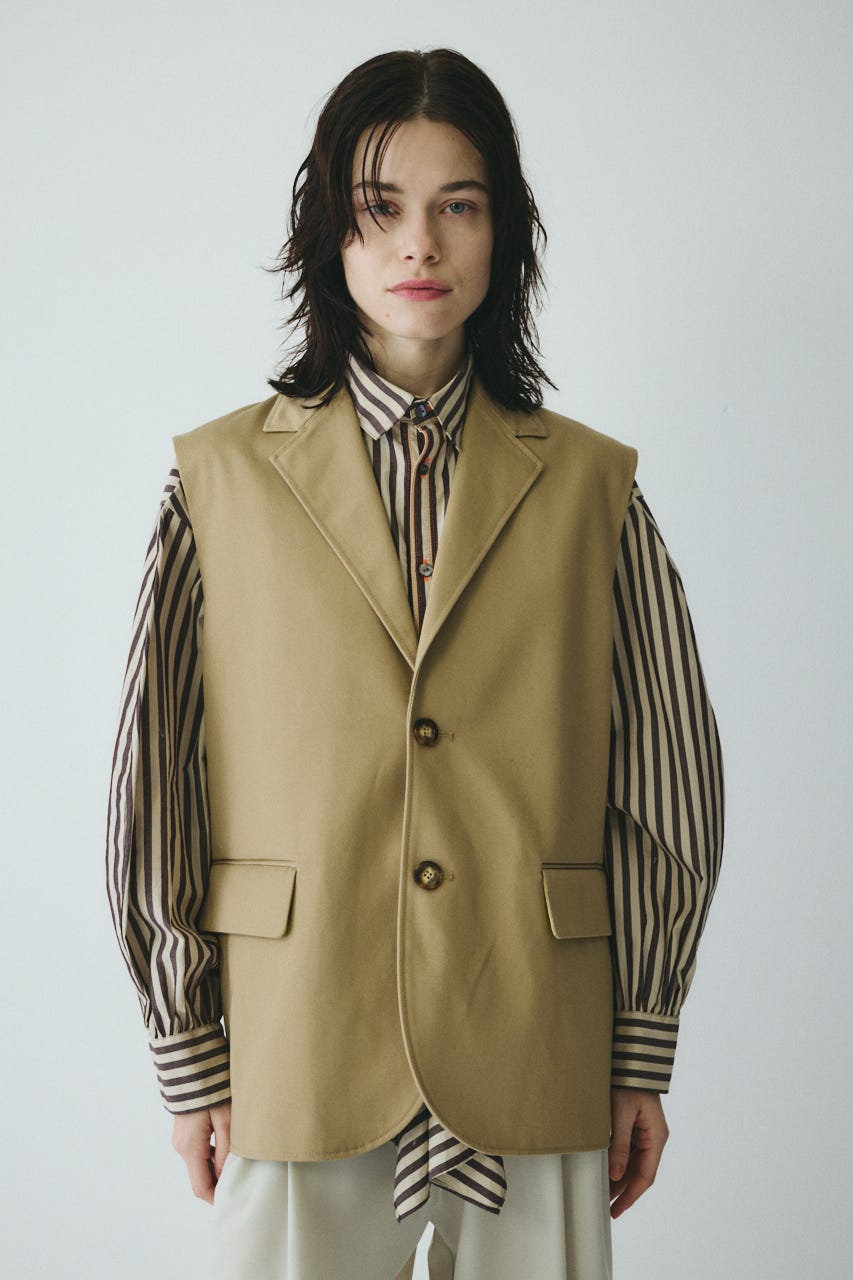 ［予約］Big vest BEG FREE