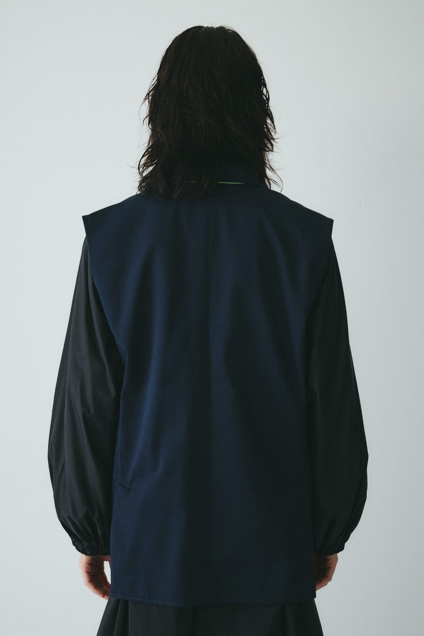 ［予約］Big vest NVY FREE