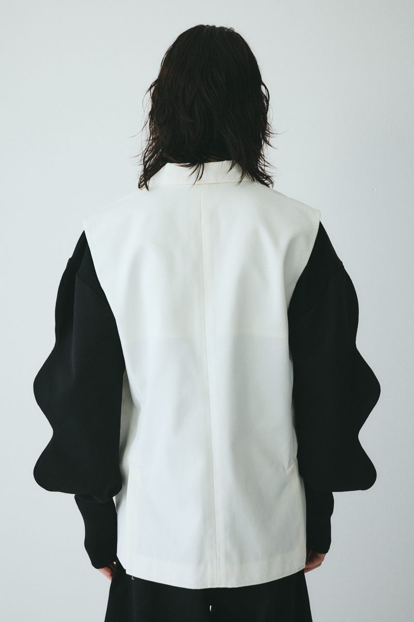 ［予約］Big vest WHT FREE