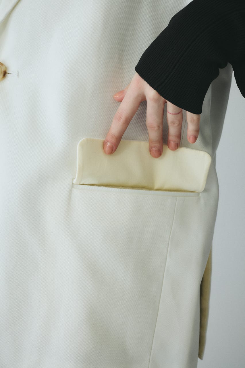 ［予約］Big vest WHT FREE