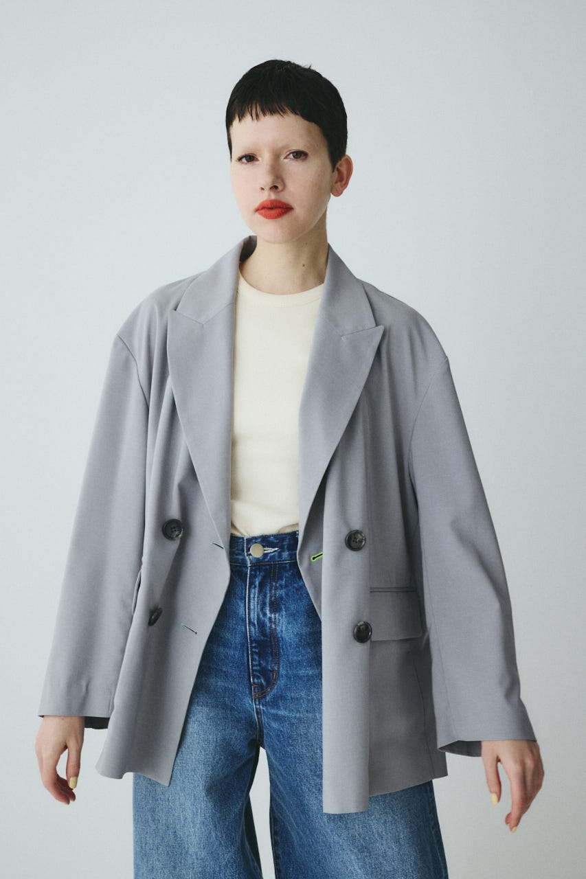 Sheer light jacket GRY FREE