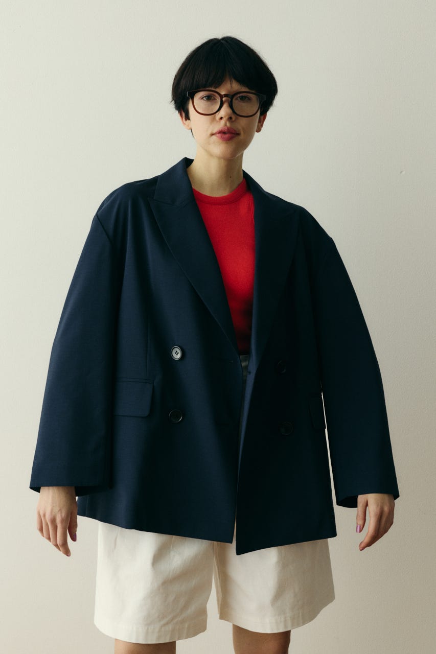 Sheer light jacket NVY FREE