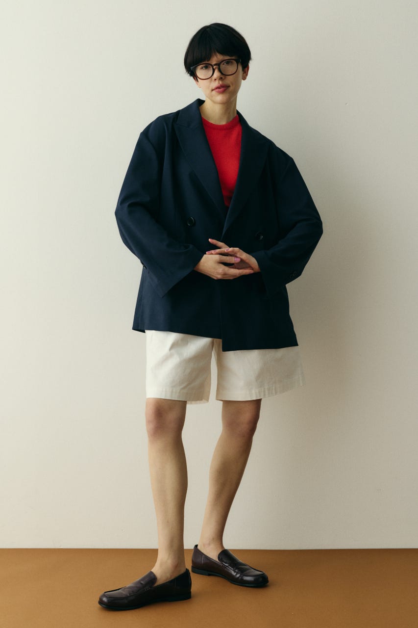 Sheer light jacket NVY FREE