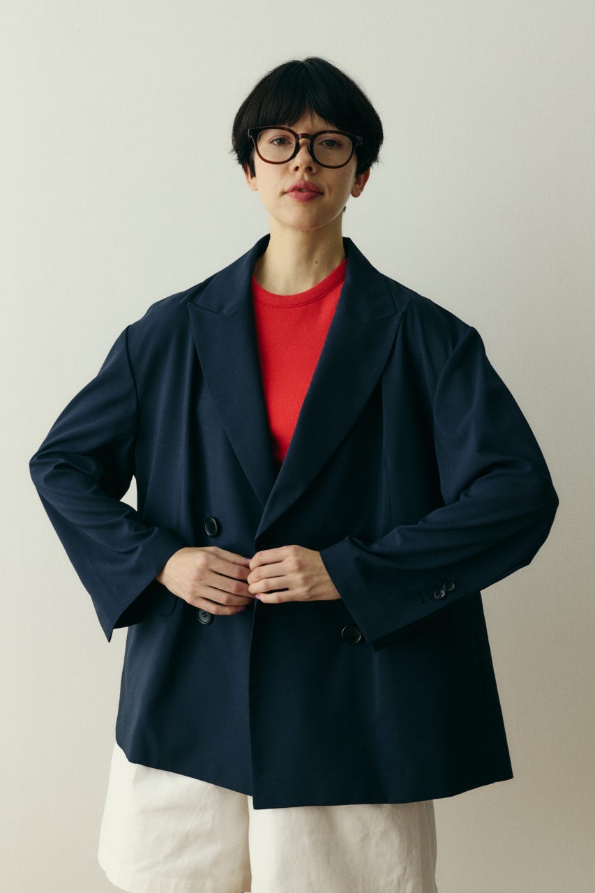 Sheer light jacket NVY FREE