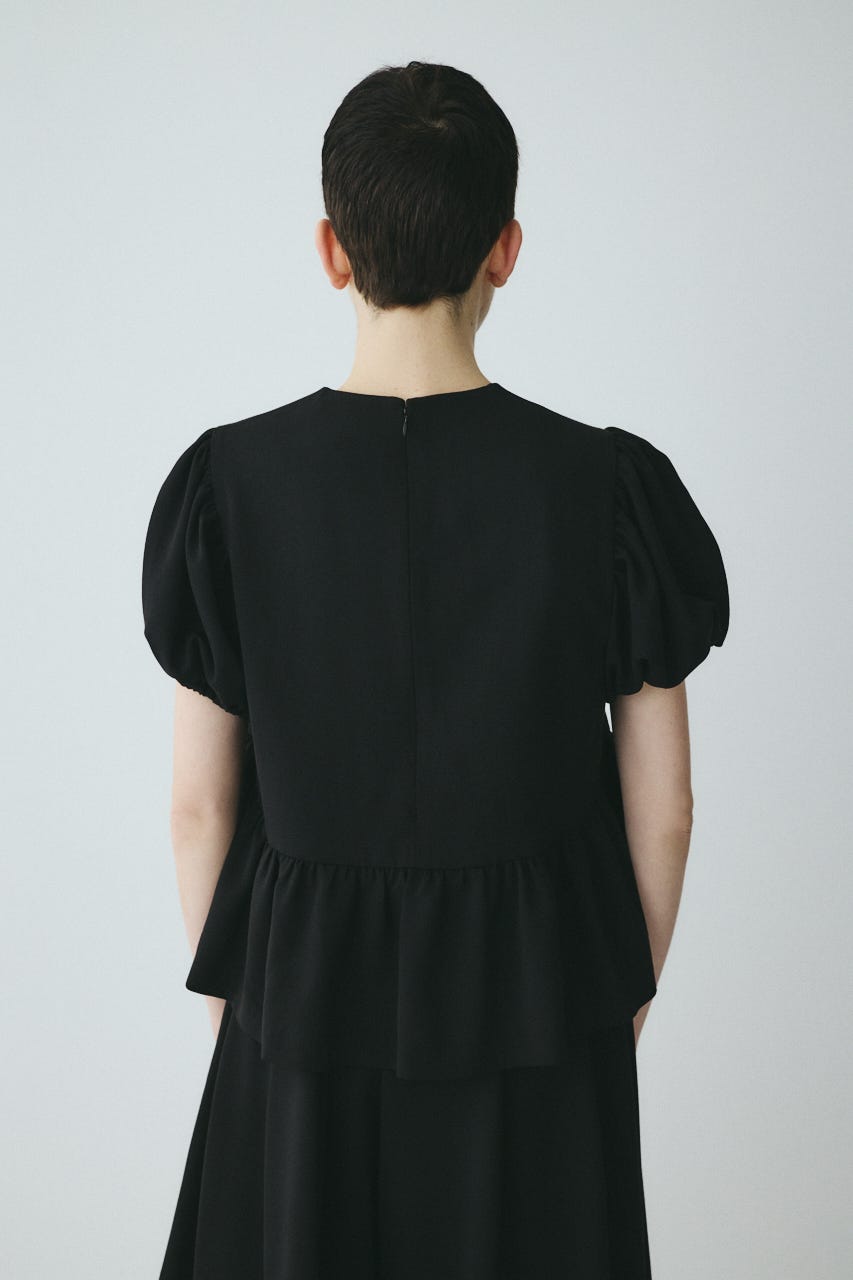 Volume sleeve tops BLK FREE