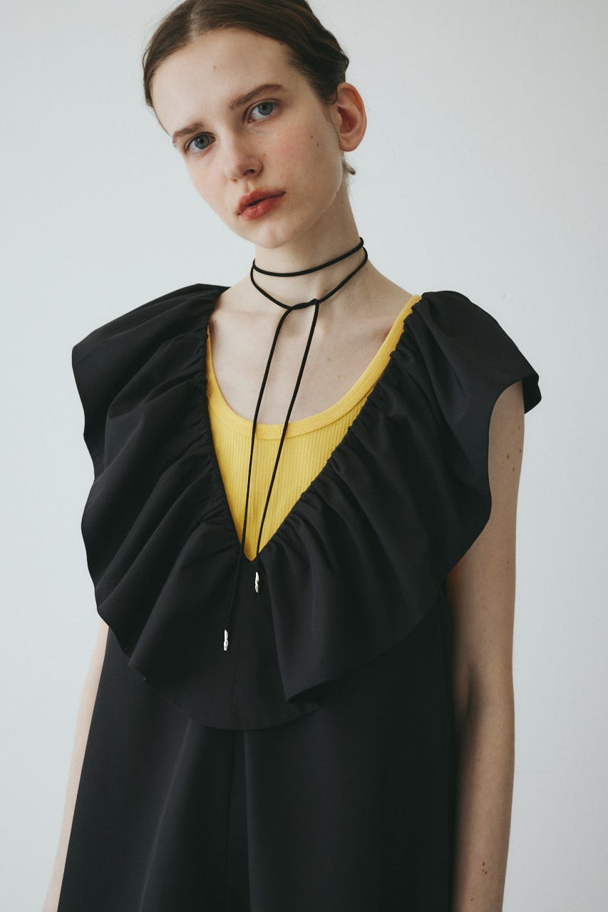 ［予約］Suede choker BLK FREE