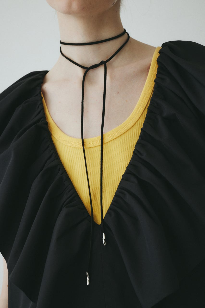 ［予約］Suede choker BLK FREE