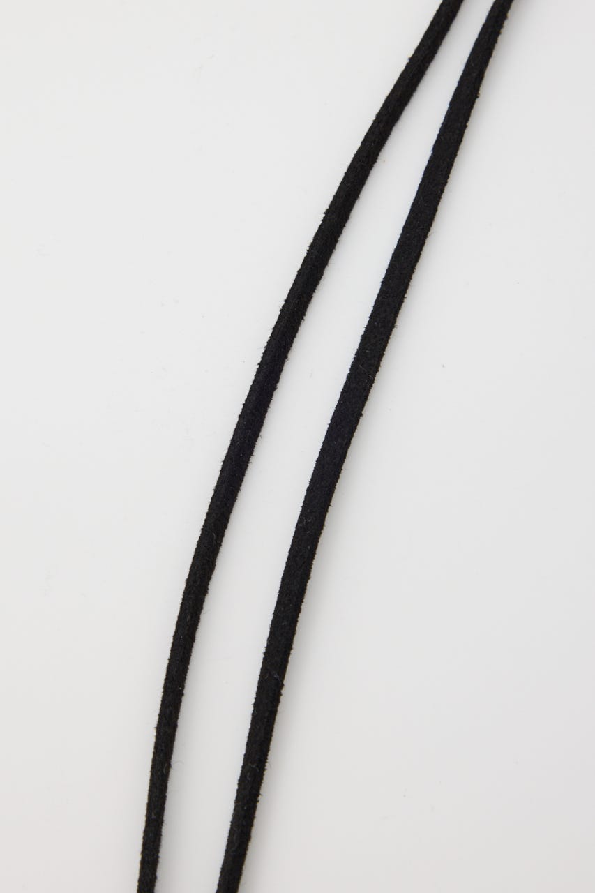 ［予約］Suede choker BLK FREE