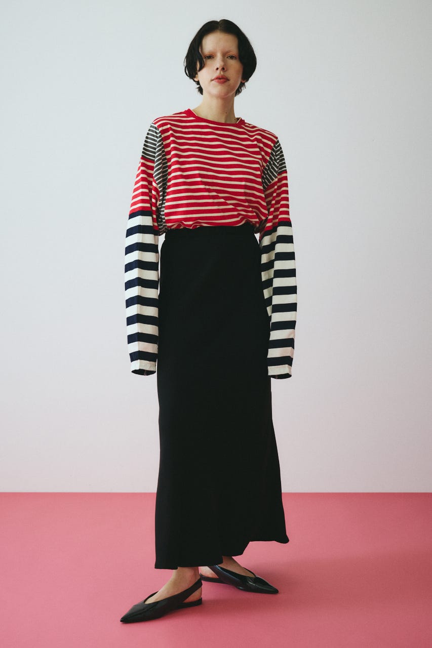 ［予約］Relax skirt BLK FREE