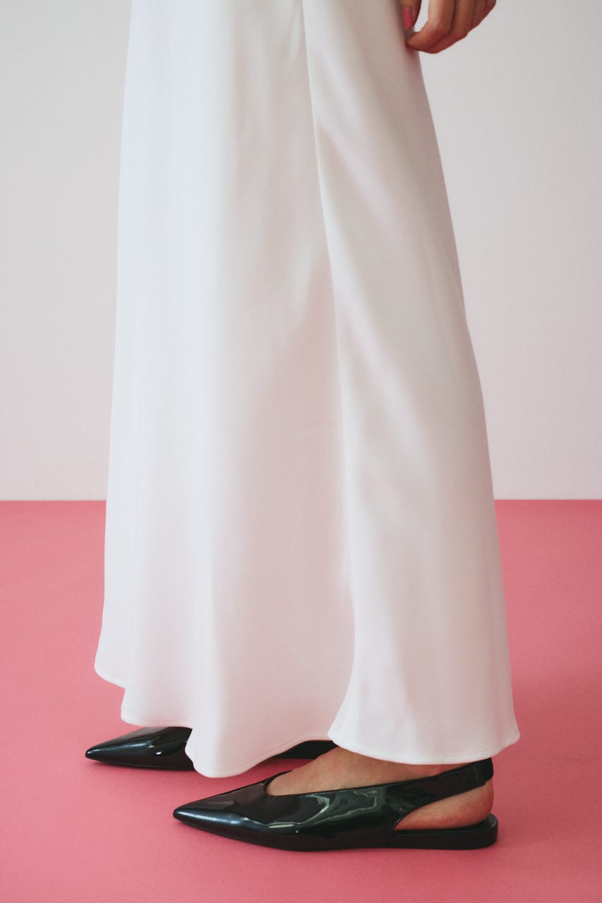 ［予約］Relax skirt WHT FREE