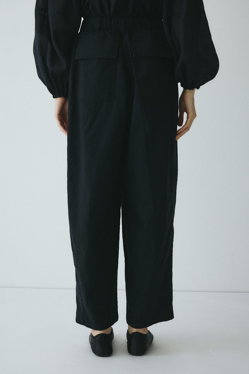 Round form baker pants BLK 38