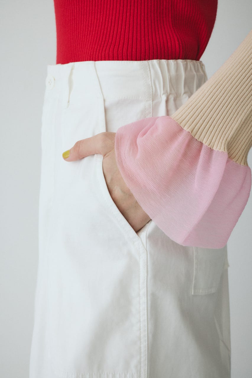 Round form baker pants WHT 36