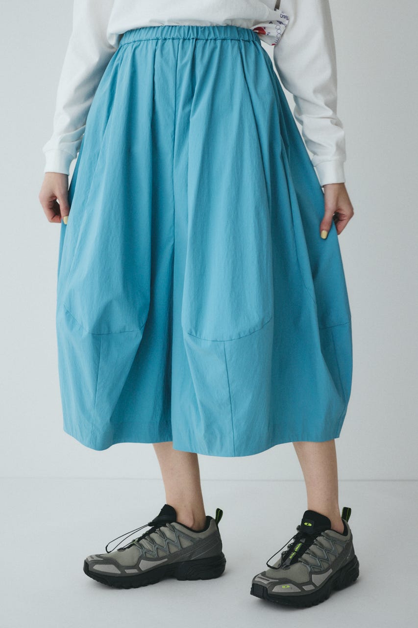 Volume balloon pants BLU FREE