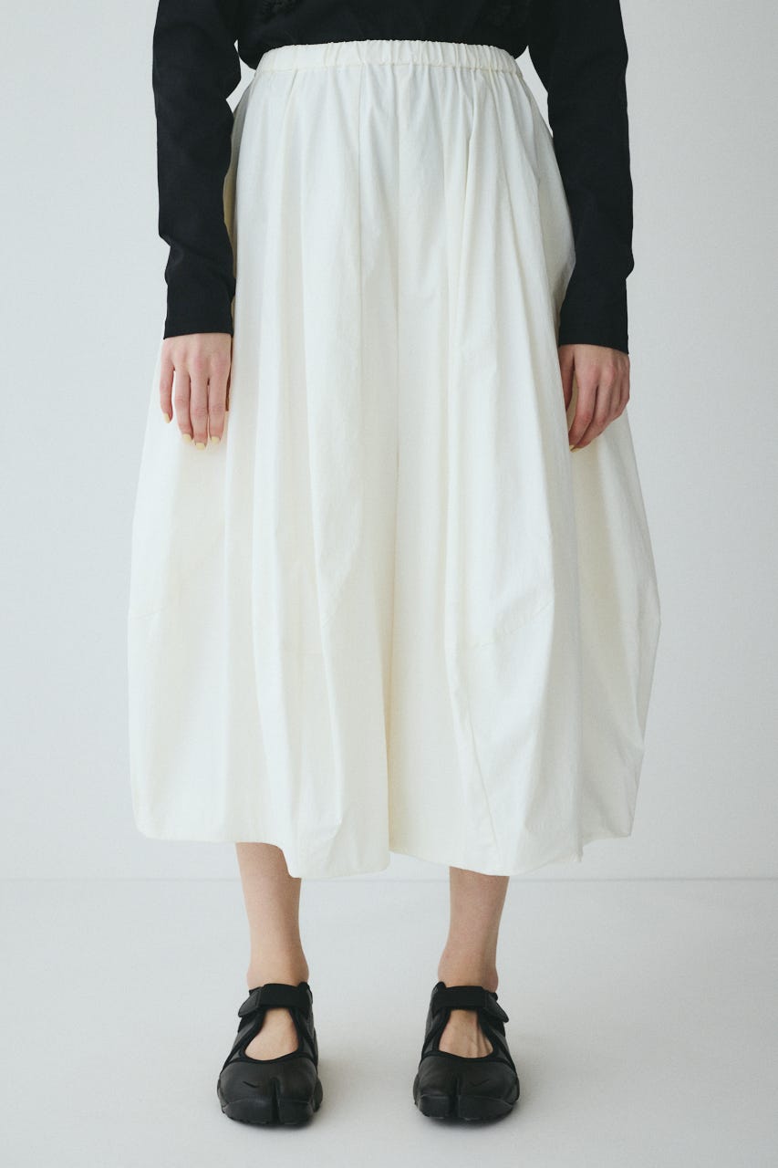 Volume balloon pants O/WHT FREE