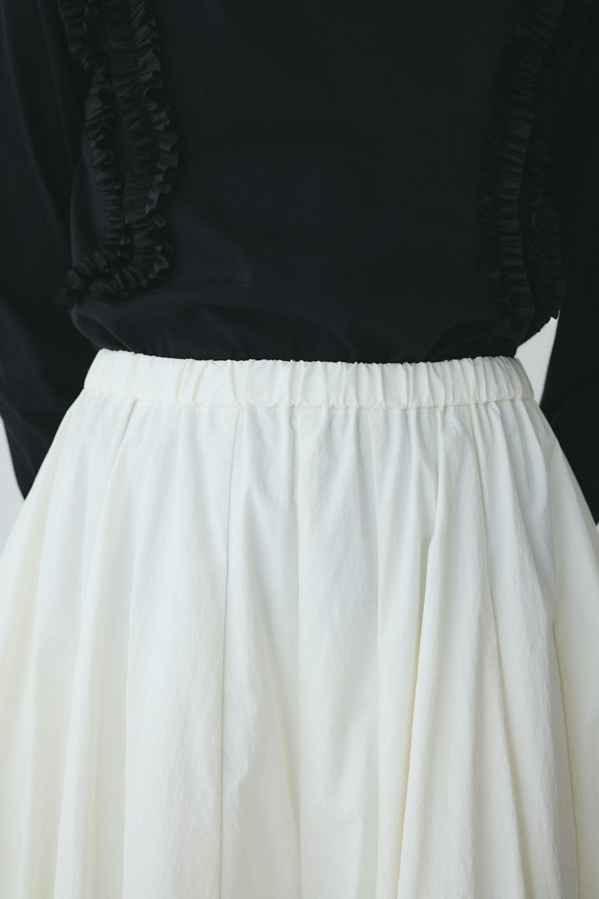 Volume balloon pants O/WHT FREE