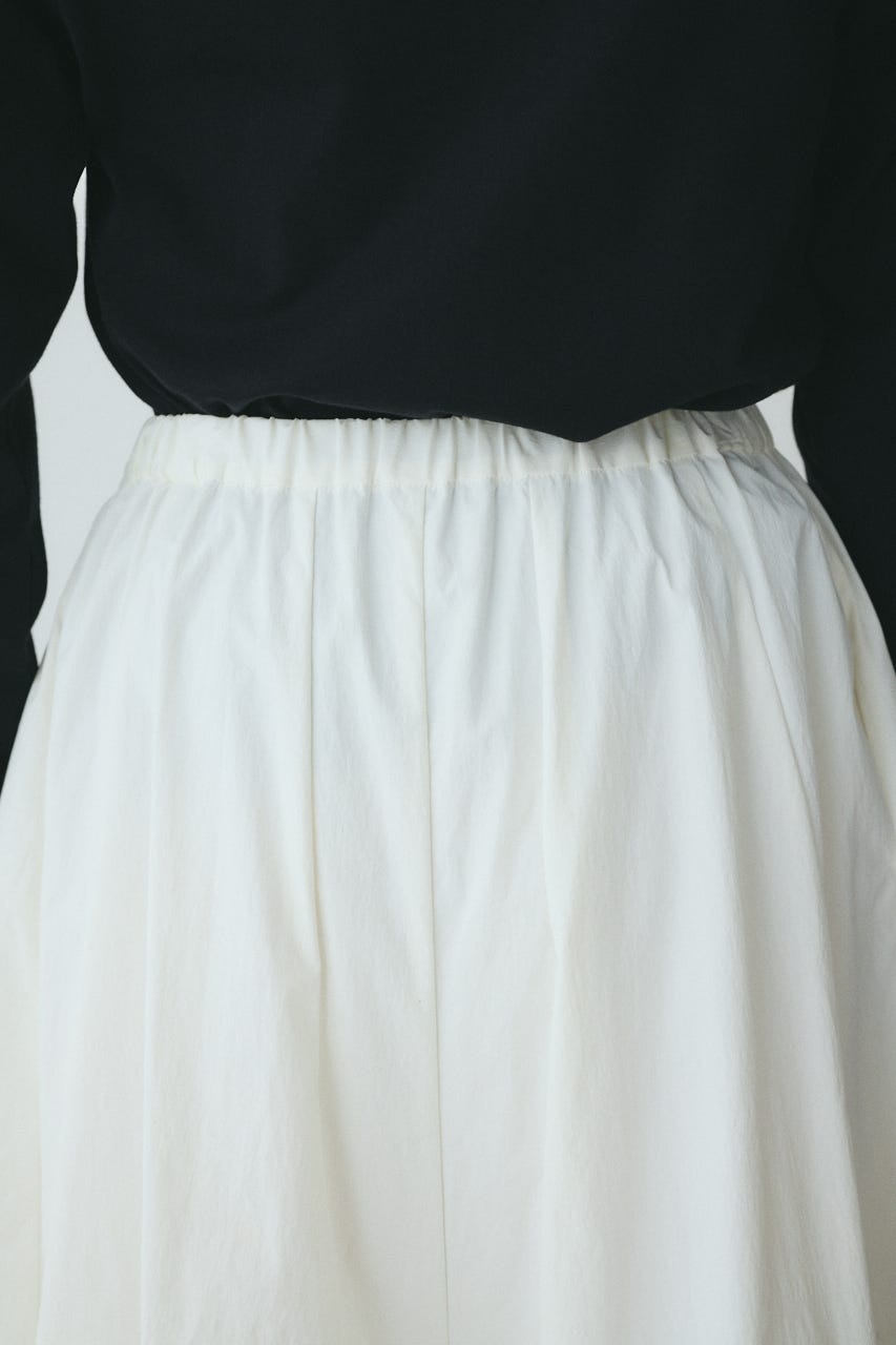 Volume balloon pants O/WHT FREE