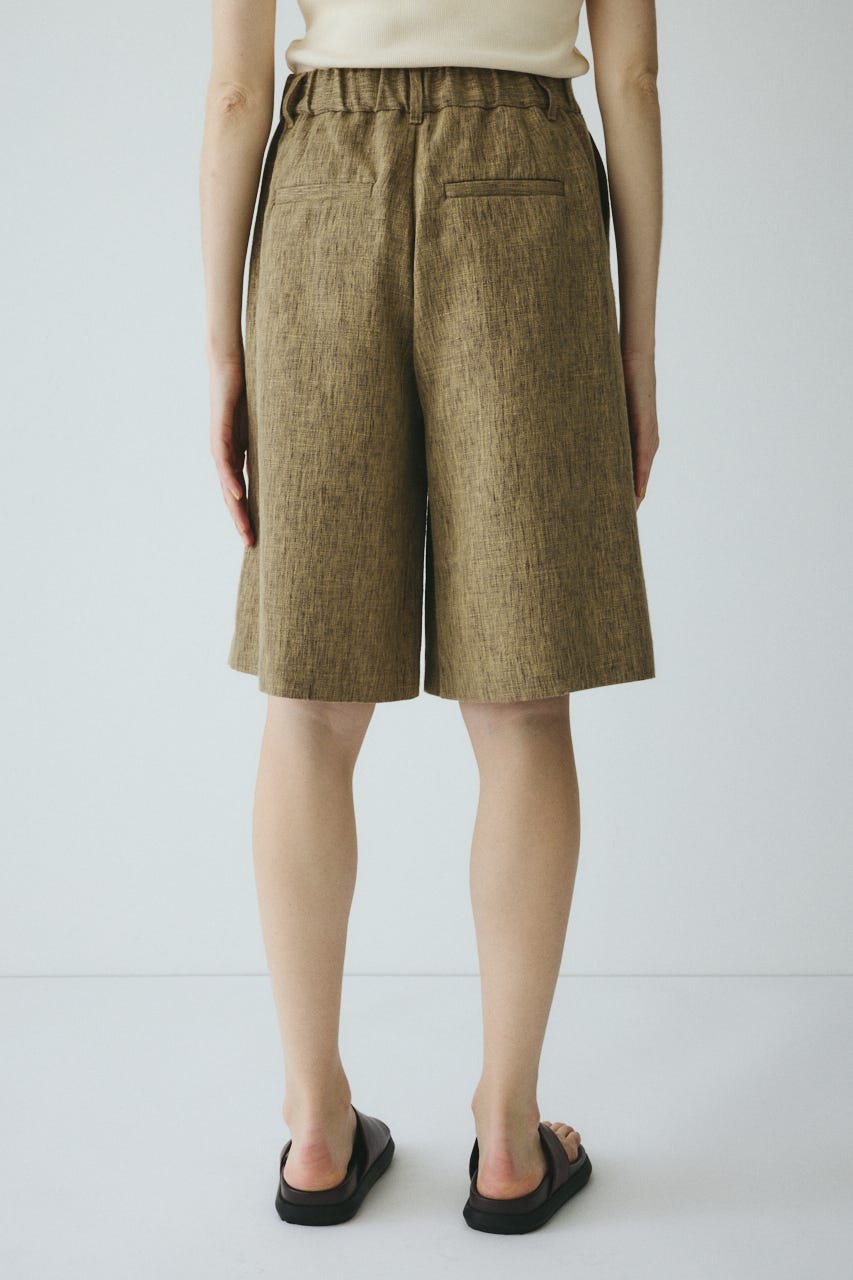 ［予約］Tweed butcher half pants BEG 36