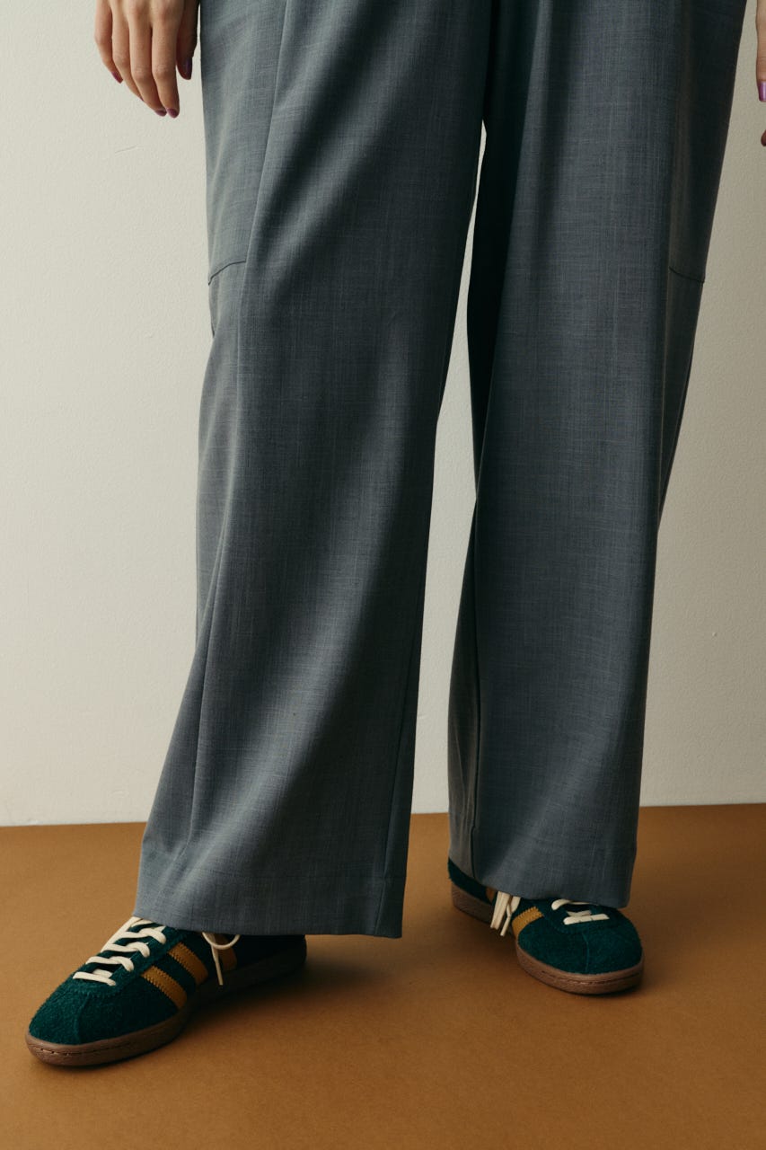 Side big pocket pants GRY 36