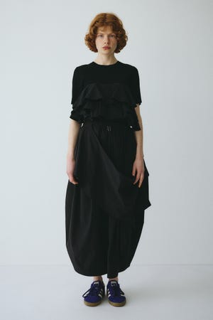 ［予約］Deformation cocoon skirt