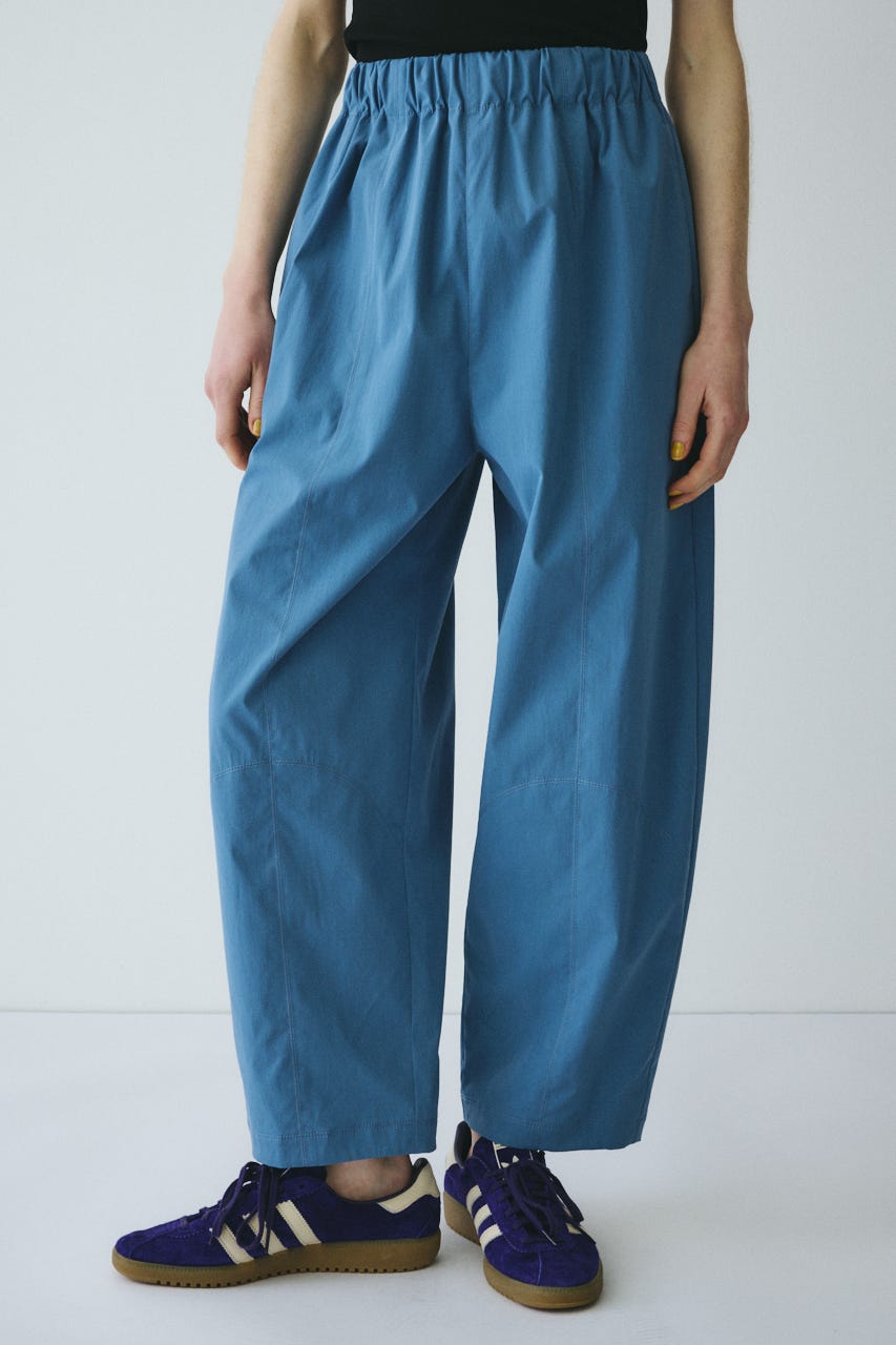 ［予約］Switching cocoon pants BLU 36