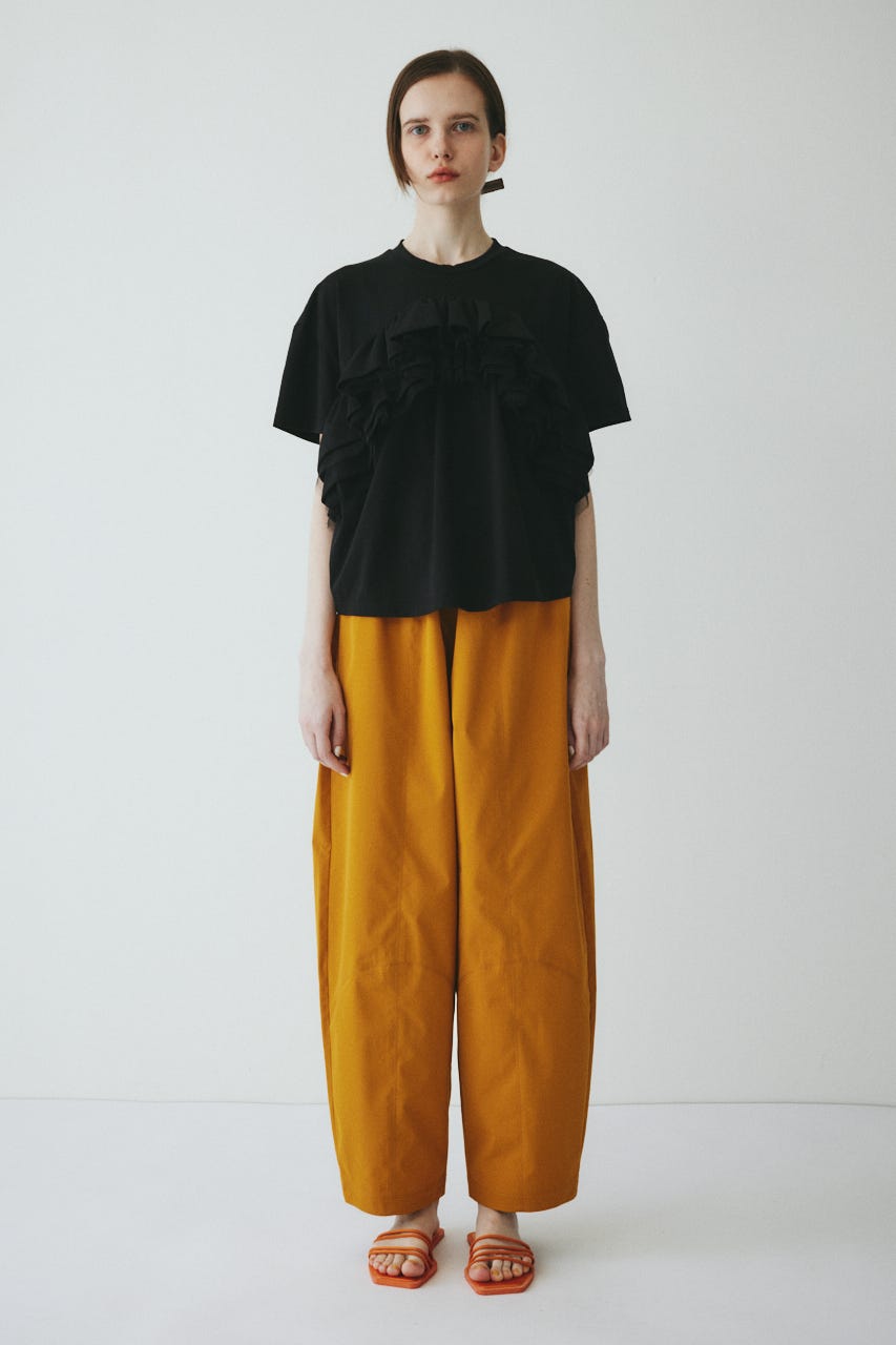 ［予約］Switching cocoon pants CAM 36