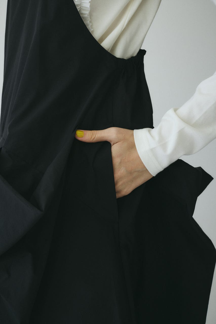 CLO Balloon hem dress BLK 38