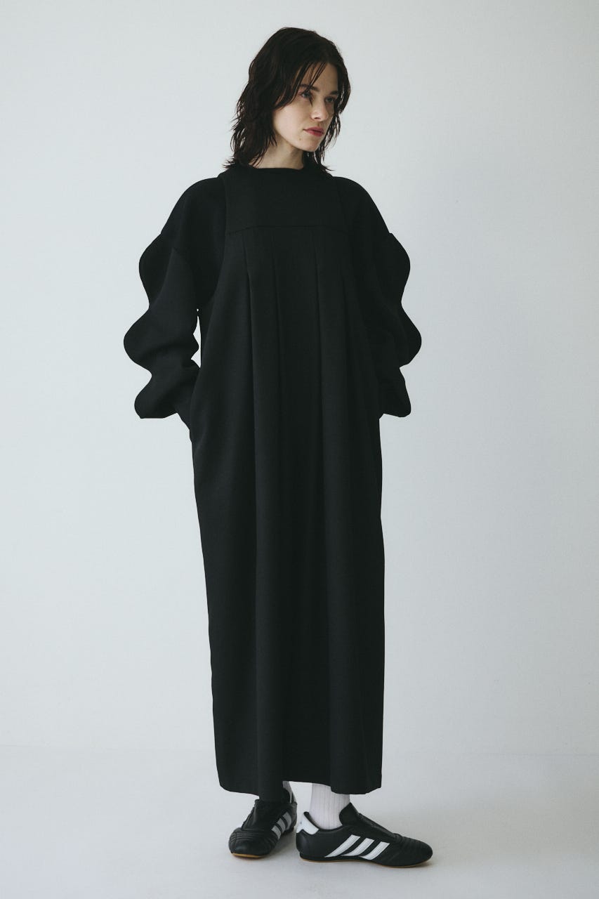 ［予約］Flare tuck all in one BLK 36