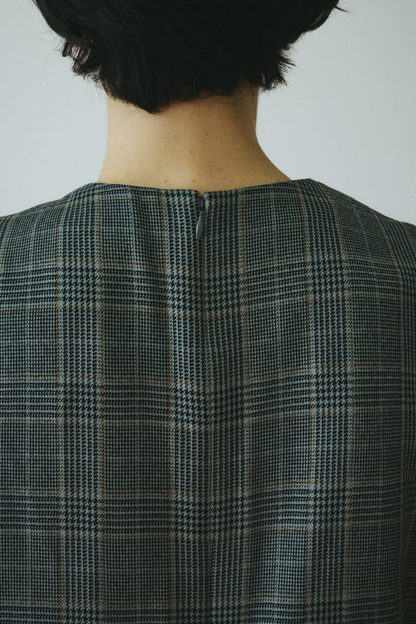 ［予約］Flare tuck all in one 柄GRY 36