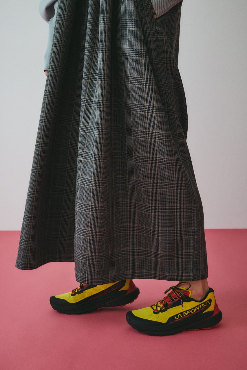 ［予約］Flare tuck all in one 柄GRY 36