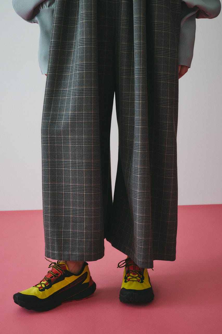 ［予約］Flare tuck all in one 柄GRY 36