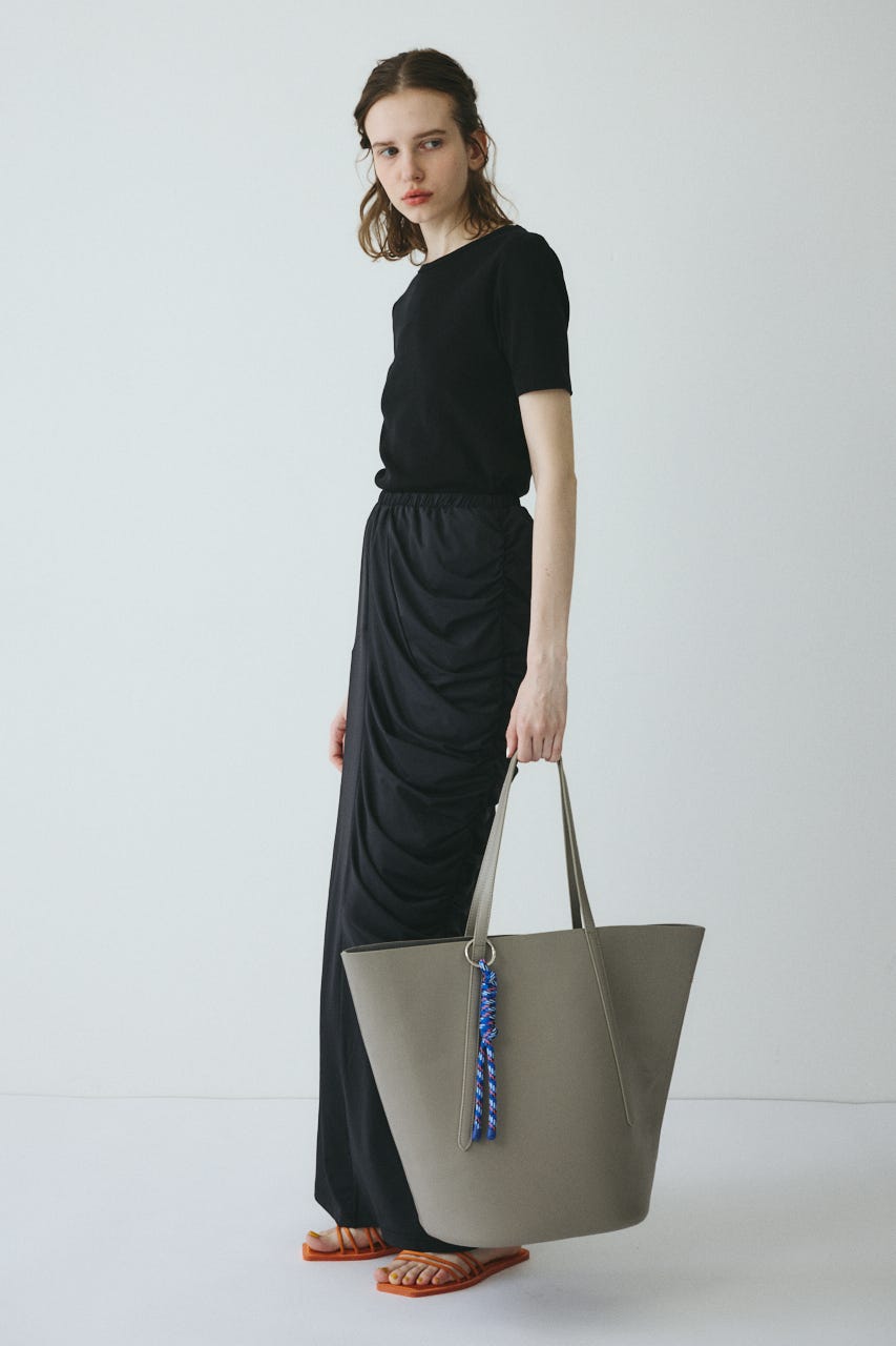 【ポイントアップ+4％対象商品】［予約］Trapezoid bag GRY FREE