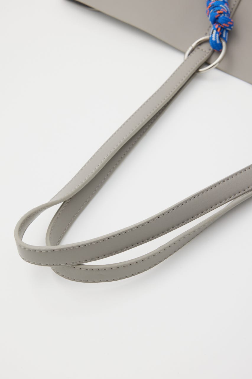 【ポイントアップ+4％対象商品】［予約］Trapezoid bag GRY FREE