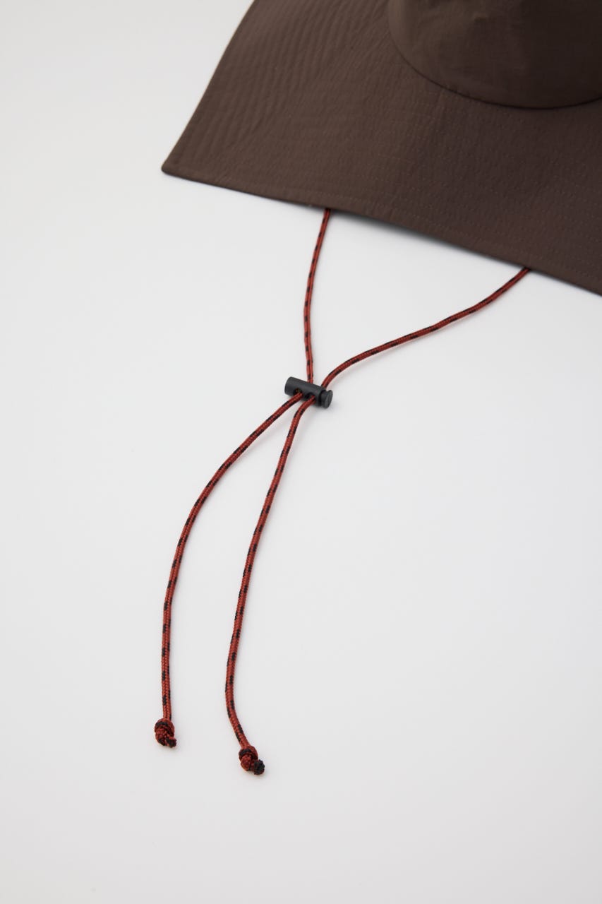 ［予約］Square brim hat BRN FREE