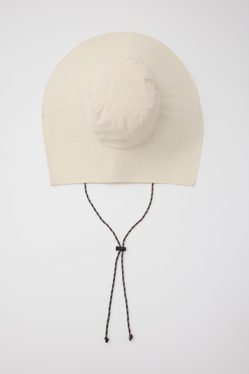 ［予約］Square brim hat WHT FREE
