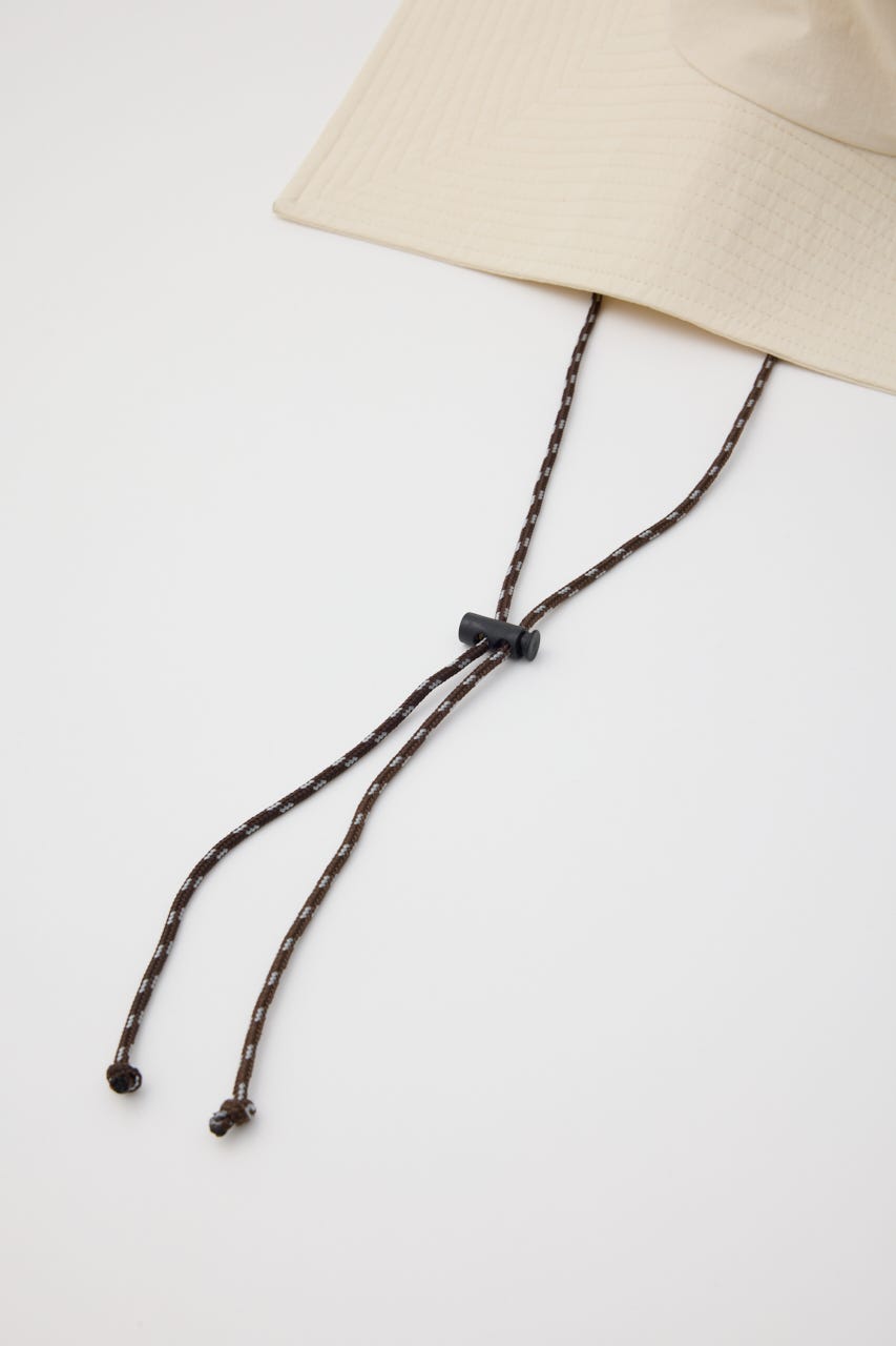 ［予約］Square brim hat WHT FREE