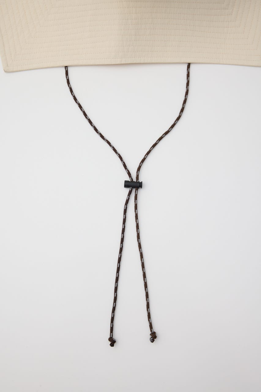 ［予約］Square brim hat WHT FREE