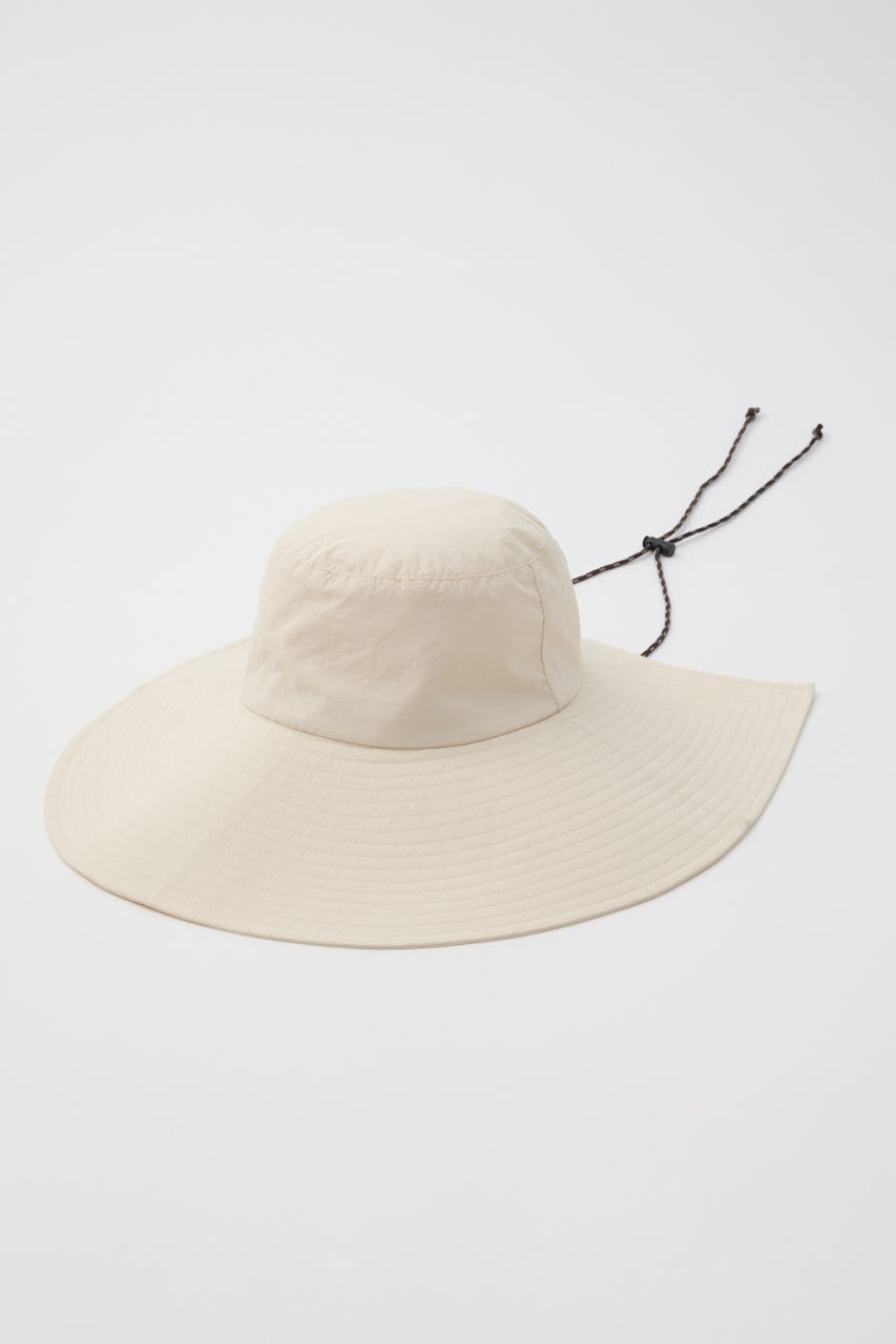 ［予約］Square brim hat WHT FREE
