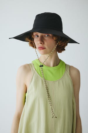 ［予約］Square brim hat