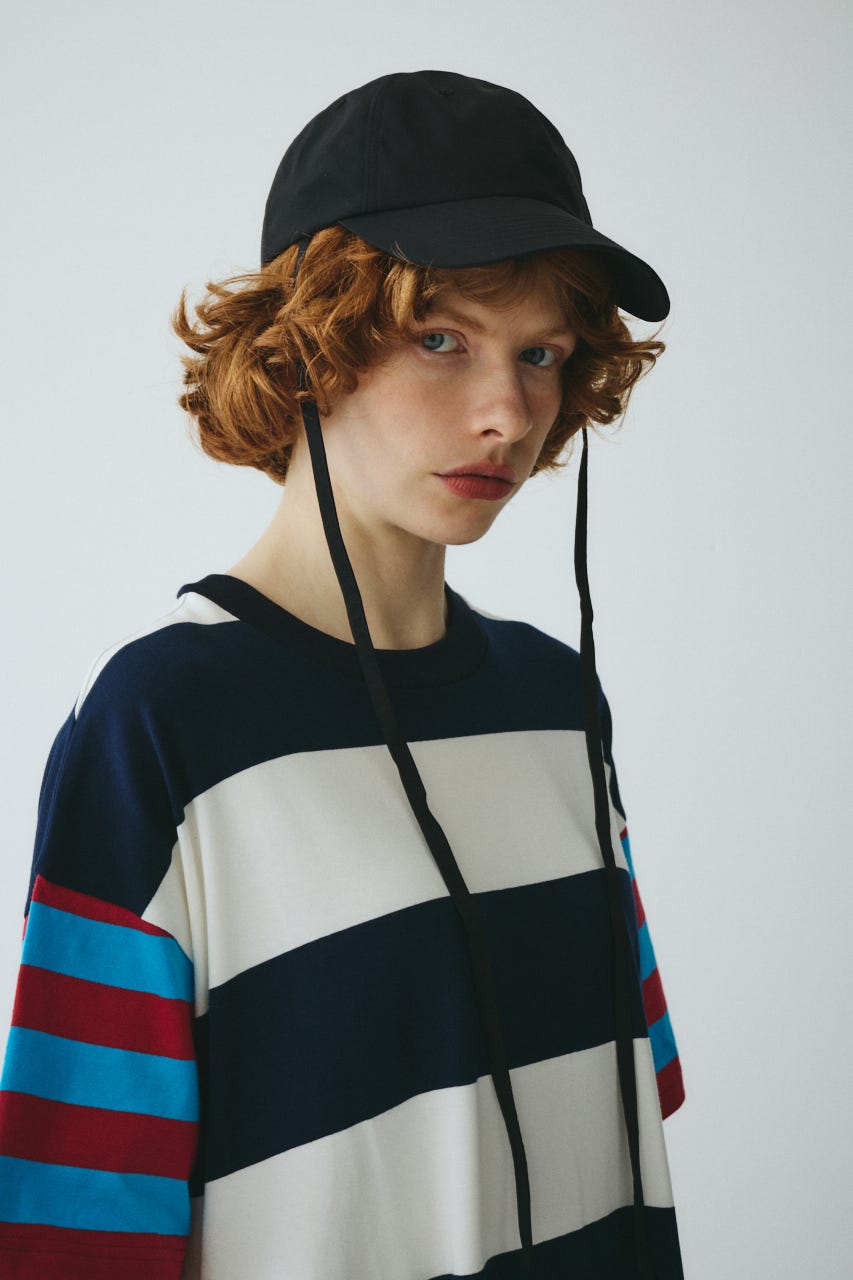 ［予約］Nylon cap BLK FREE