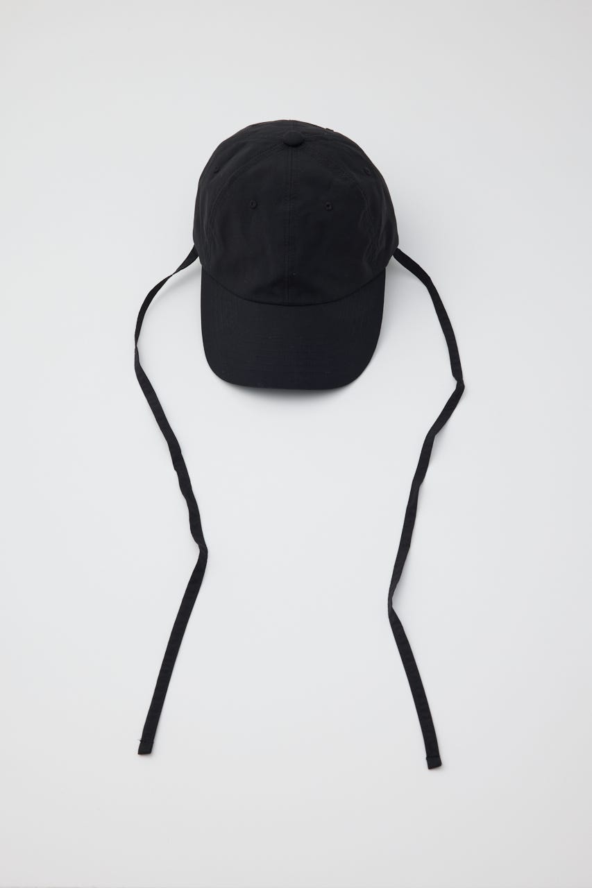 ［予約］Nylon cap BLK FREE