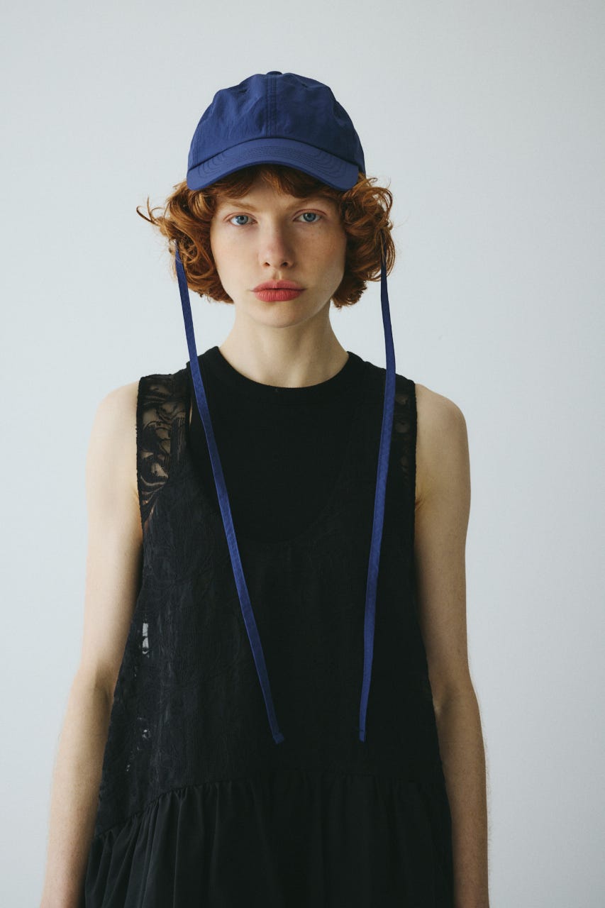 ［予約］Nylon cap BLU FREE