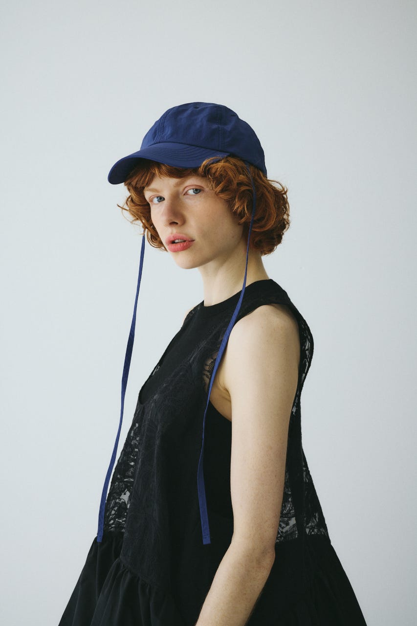 ［予約］Nylon cap BLU FREE