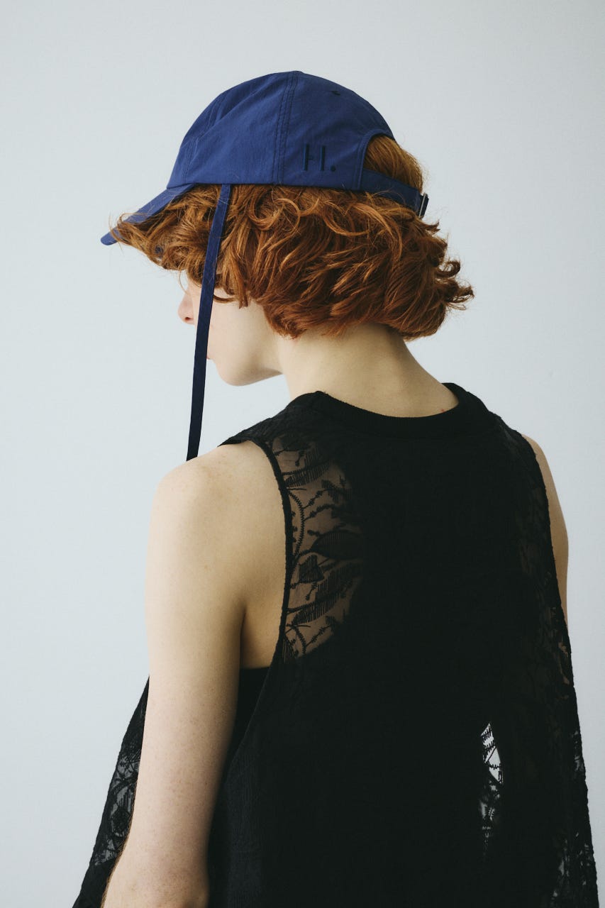 ［予約］Nylon cap BLU FREE