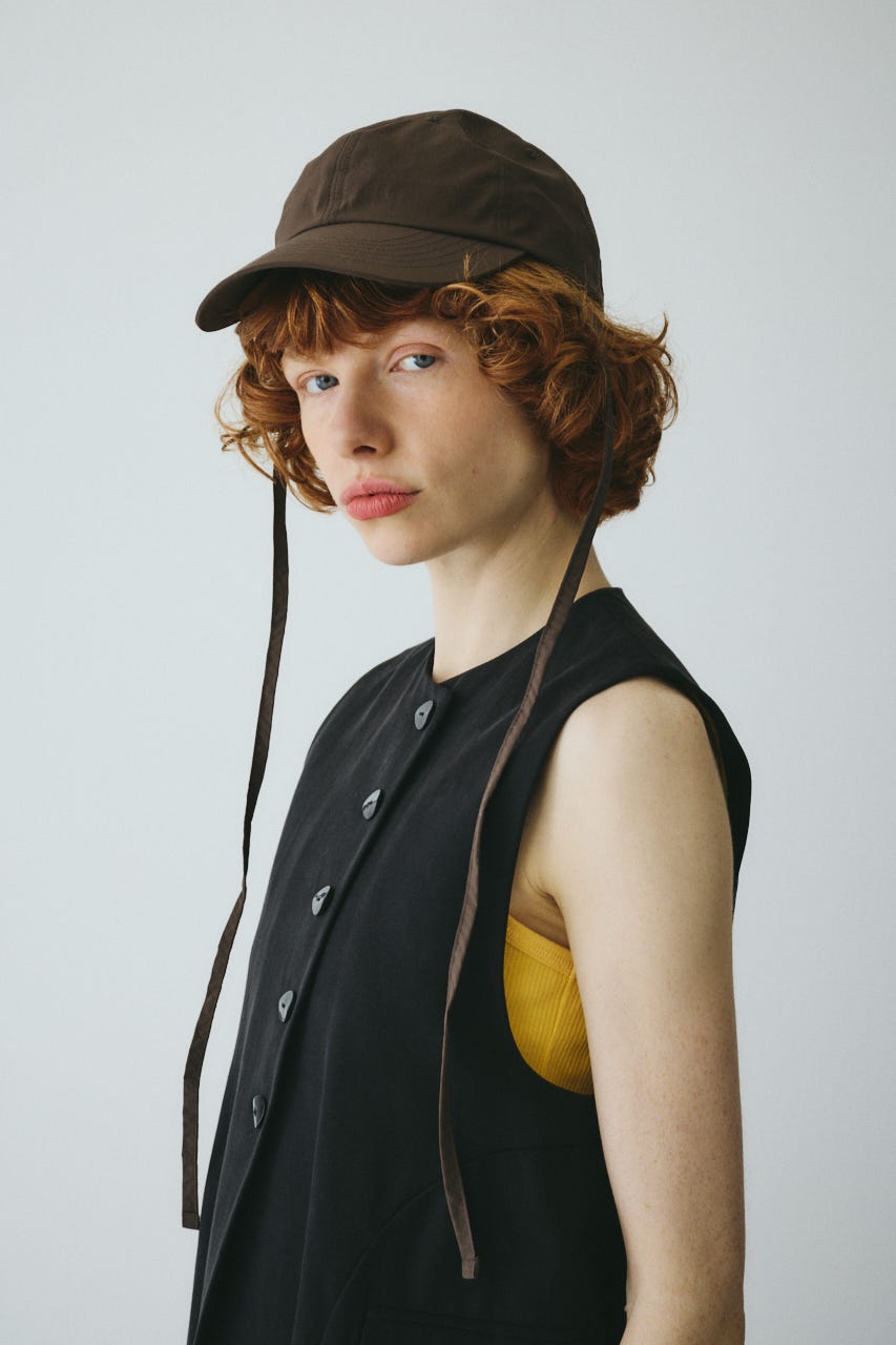 ［予約］Nylon cap BRN FREE