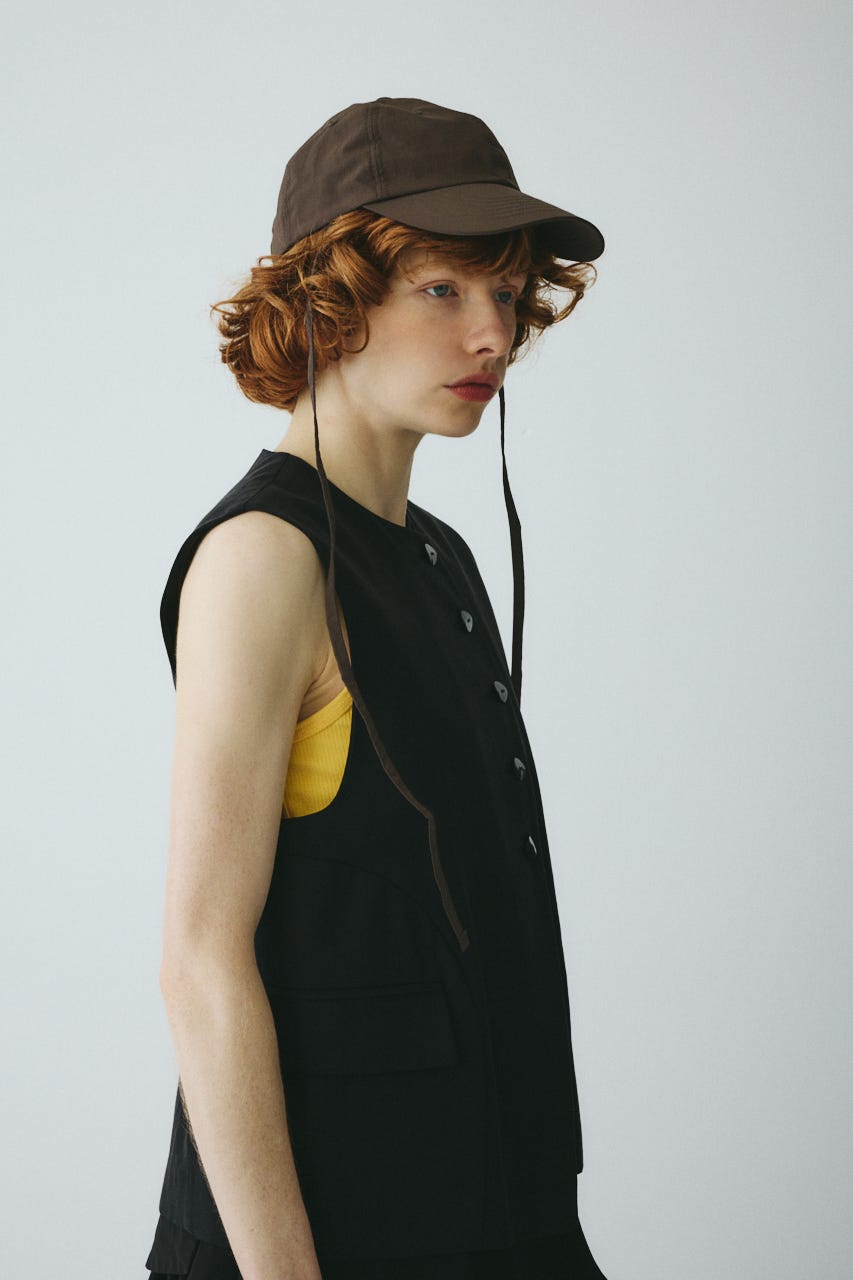 ［予約］Nylon cap BRN FREE