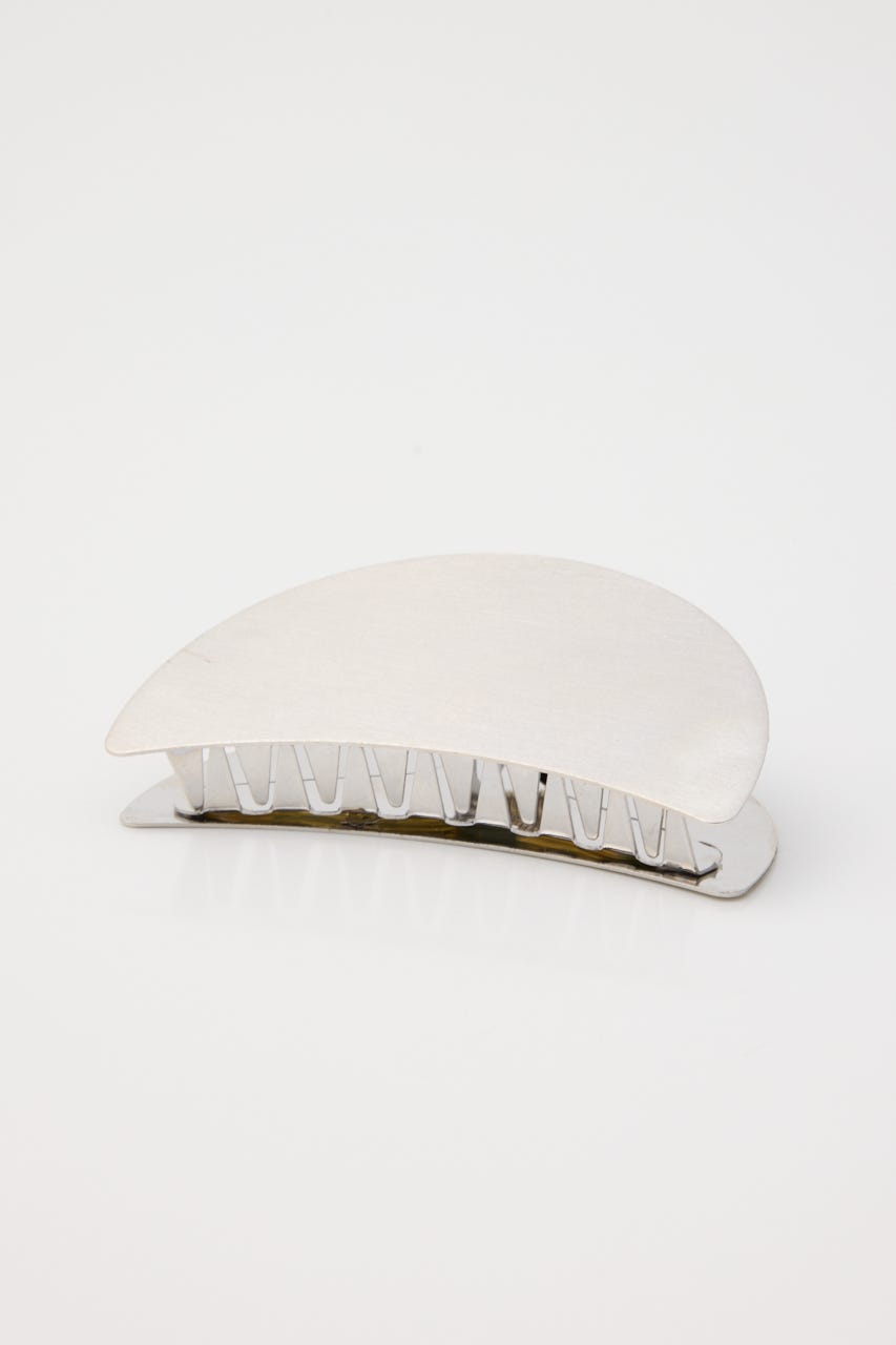 ［予約］Half moon hair clip SLV FREE