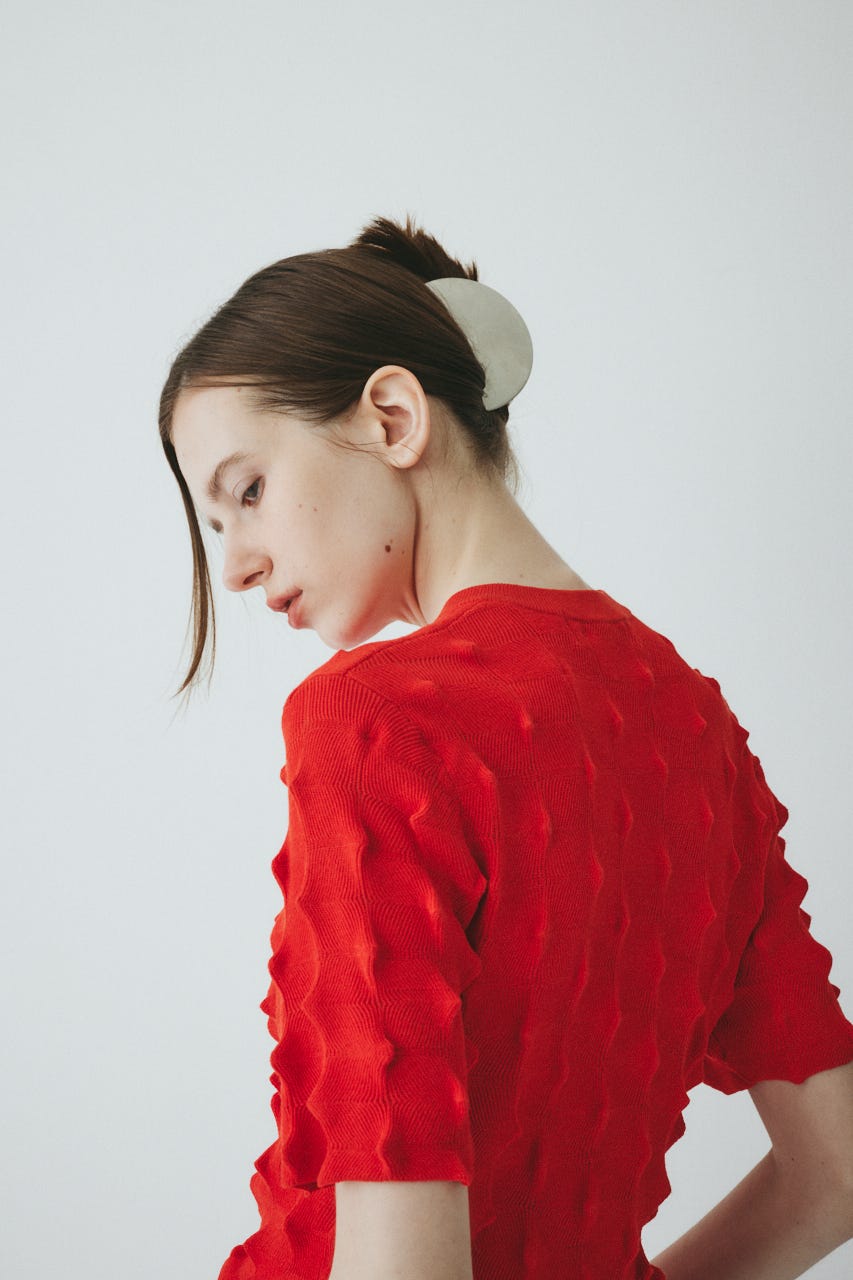 ［予約］Half moon hair clip SLV FREE