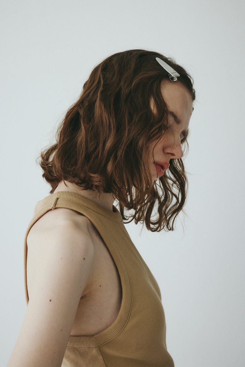 ［予約］H.triangle hair clip SLV FREE