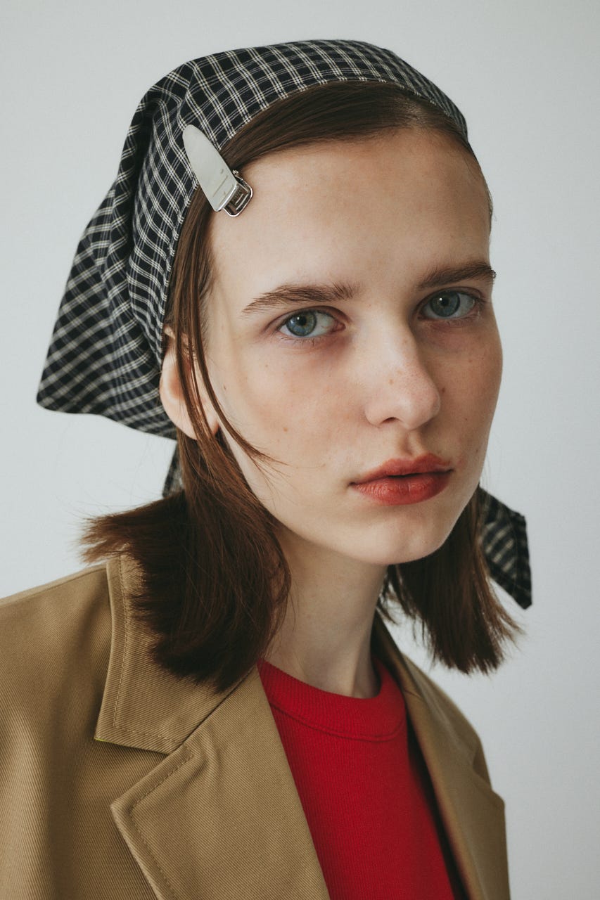 ［予約］H.triangle hair clip SLV FREE