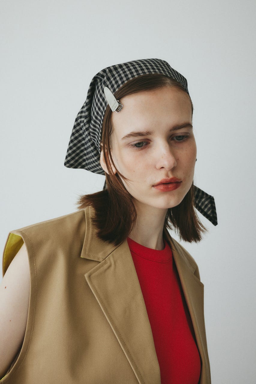 ［予約］H.triangle hair clip SLV FREE